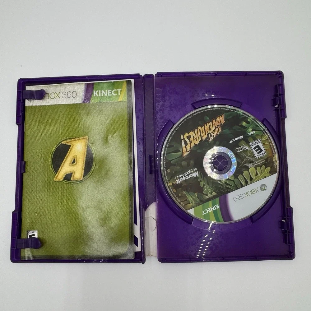 Kinect Adventures Xbox 360 Video Game‎ Complete, Tested. Requires Kinect Sensor